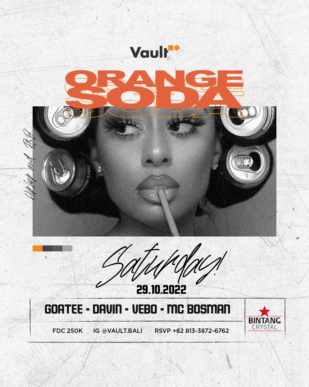 ORANGE SODA SATURDAYS AT VAULT – OCTOBER 29TH thumbnail image