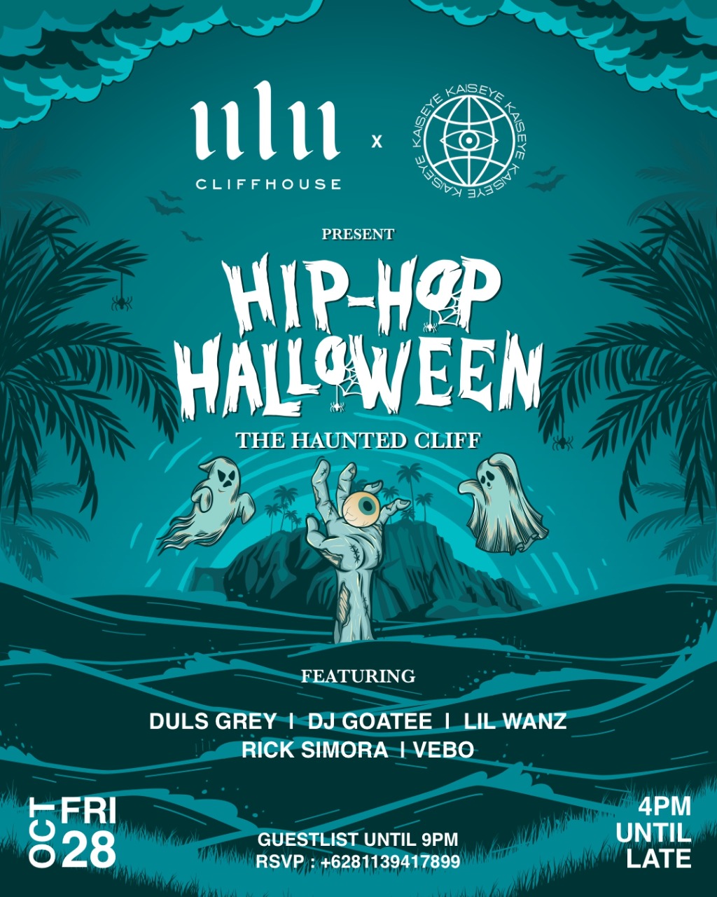 A HIP-HOP HALLOWEEN AT THE HAUNTED ULU CLIFFHOUSE – FRIDAY OCTOBER 28TH thumbnail image