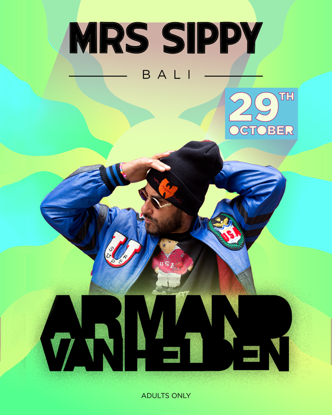 MRS SIPPY PRESENTS ARMAND VAN HELDEN – SATURDAY OCTOBER 29TH thumbnail image