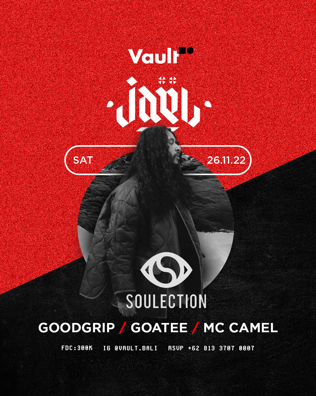 VAULT PRESENTS JAEL – SATURDAY NOVEMBER 26TH thumbnail image