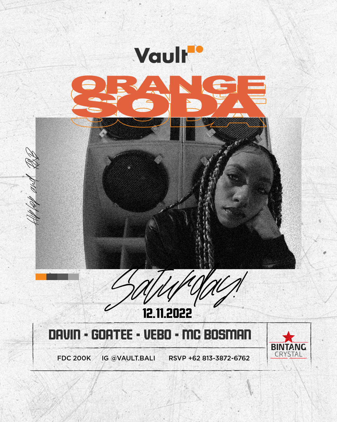 ORANGE SODA SATURDAYS AT VAULT – NOVEMBER 12TH thumbnail image