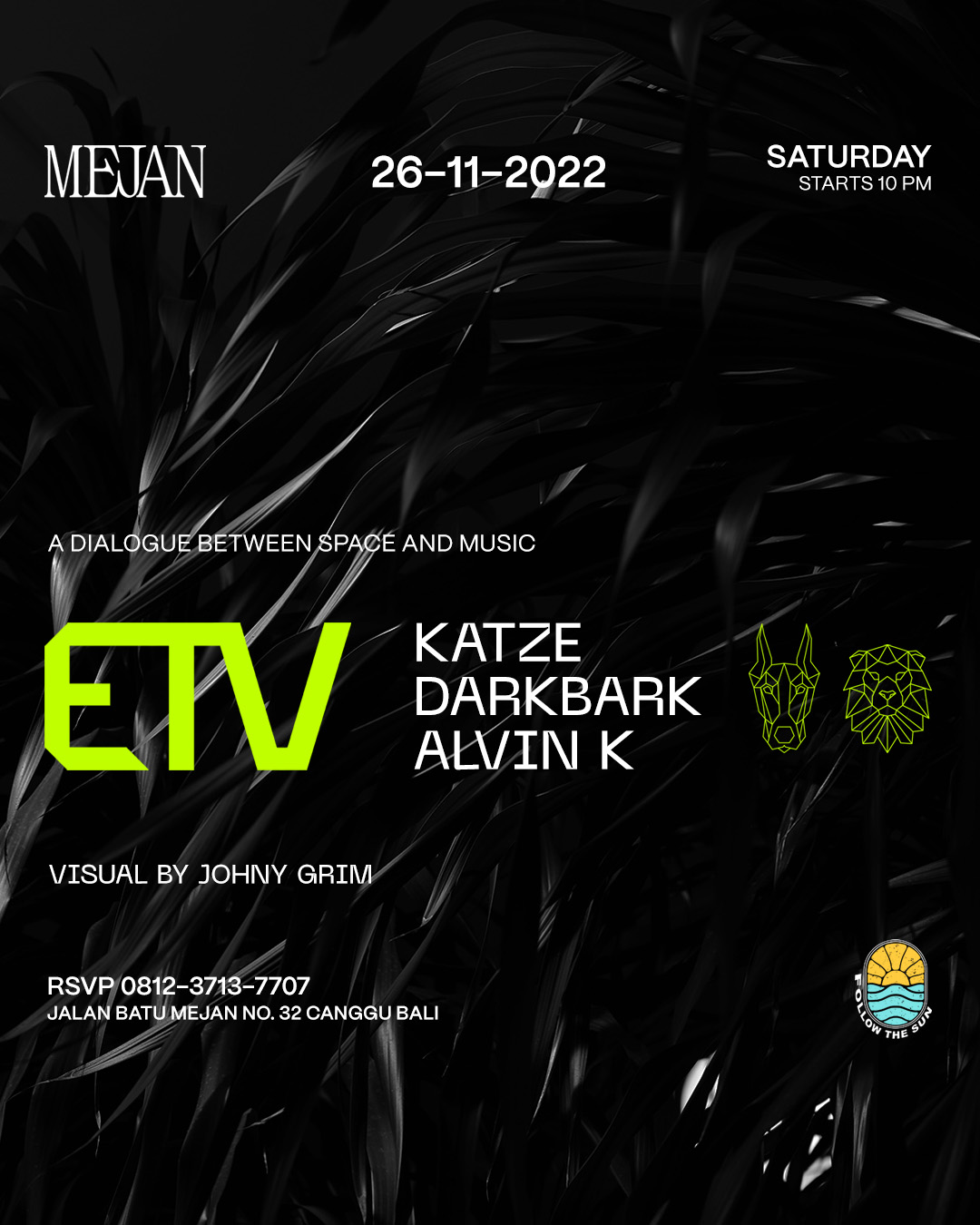 MEJAN PRESENTS ETV – SATURDAY NOVEMBER 26TH thumbnail image