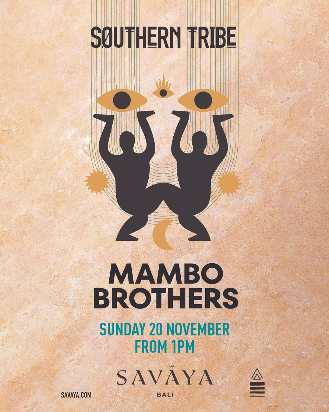 SOUTHERN TRIBE SUNDAYS PRESENT THE MAMBO BROTHERS AT SAVAYA – NOVEMBER 20TH thumbnail image