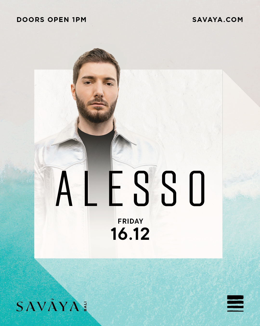 SAVAYA PRESENTS ALESSO – FRIDAY 16TH DECEMBER thumbnail image