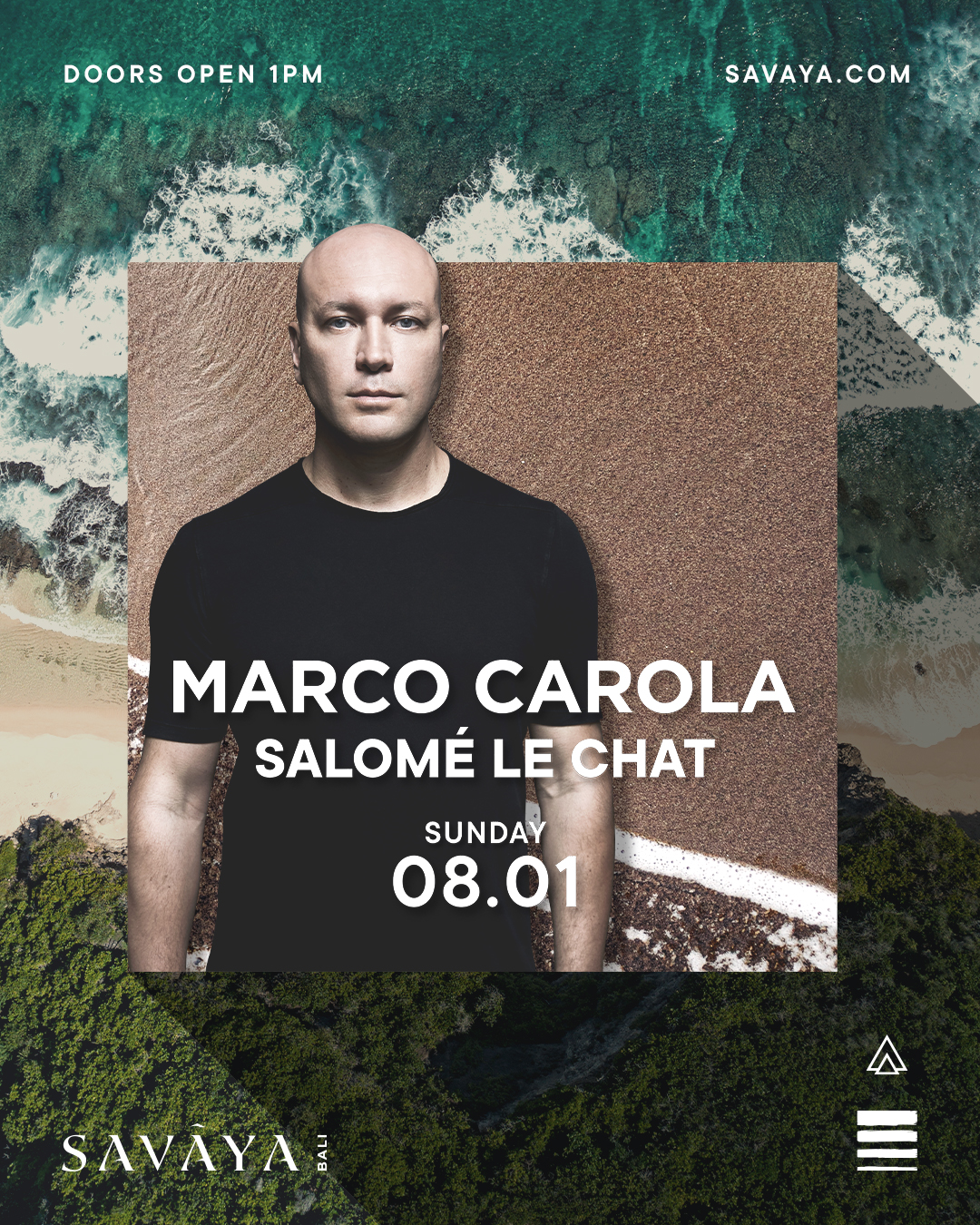 SAVAYA PRESENT MARCO CAROLA AND SALOMÉ LE CHAT – SUNDAY JANUARY 8TH thumbnail image