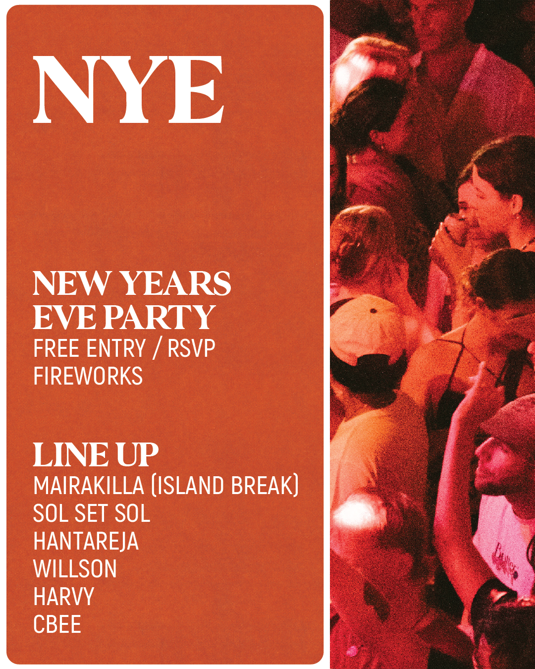 THE LAWN PRESENTS NYE – SATURDAY DECEMBER 31ST thumbnail image