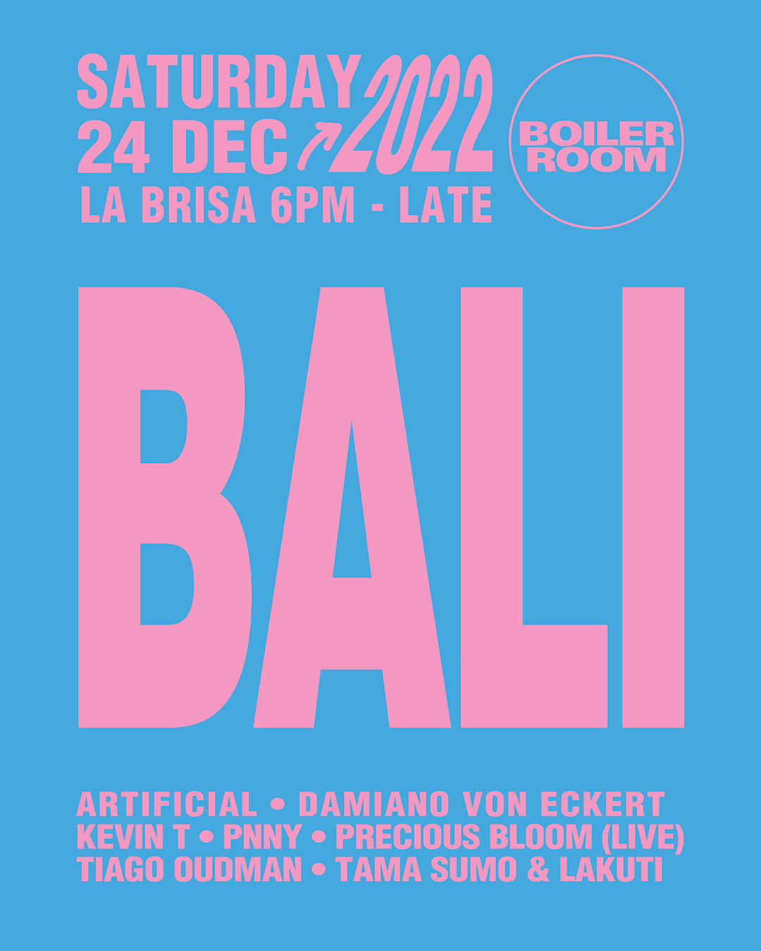 LA BRISA PRESENTS BOILER ROOM – SATURDAY DECEMBER 24TH thumbnail image