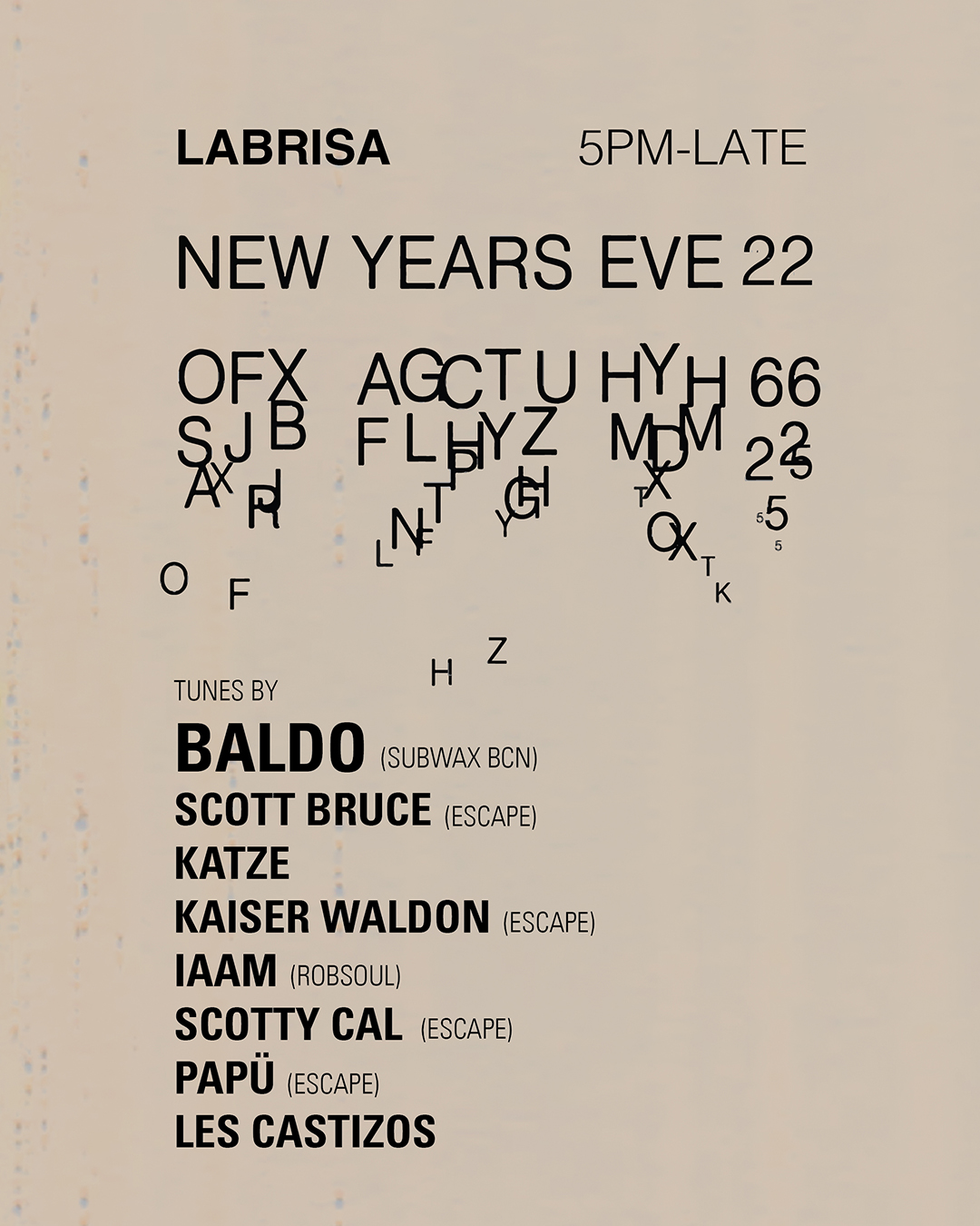 LA BRISA PRESENTS NYE – SATURDAY DECEMBER 31ST thumbnail image