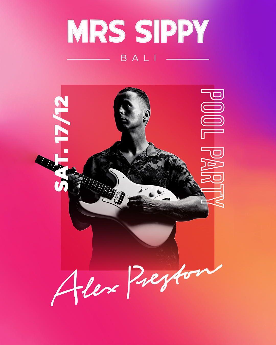 MRS SIPPY PRESENTS ALEX PRESTON – SATURDAY DECEMBER 17TH thumbnail image