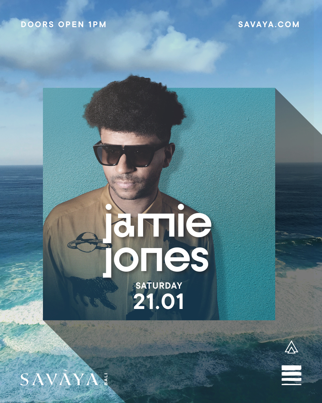 SAVAYA PRESENTS JAMIE JONES – SATURDAY JANUARY 21ST thumbnail image