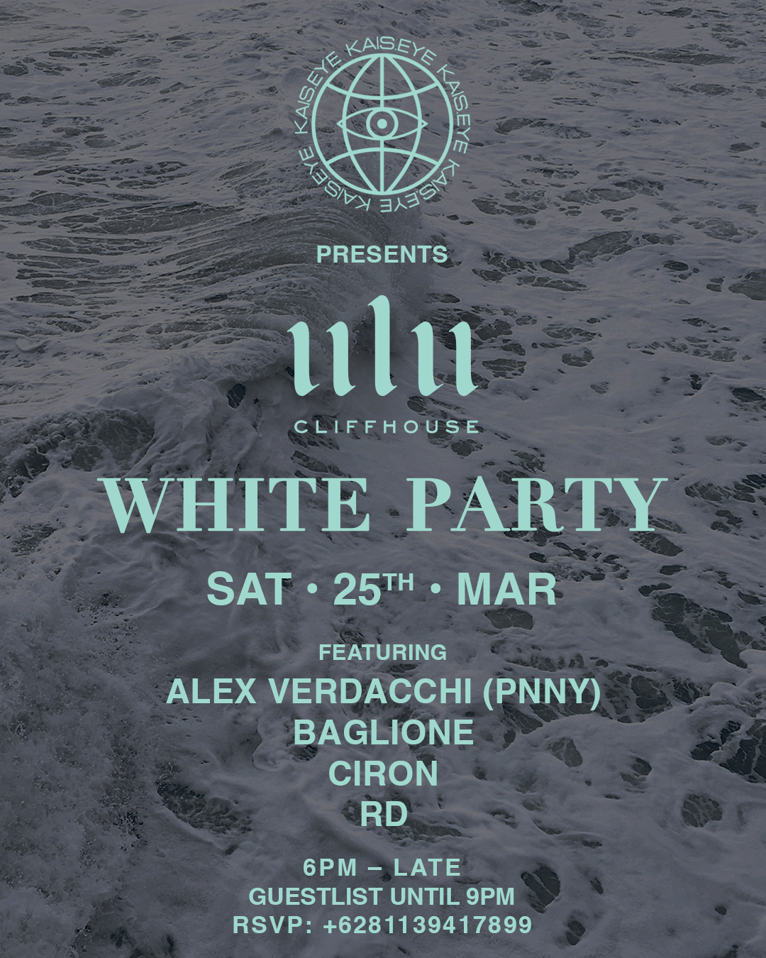 ULU CLIFFHOUSE X KAIS EYE PRESENT THE WHITE PARTY – SATURDAY MARCH 25TH thumbnail image