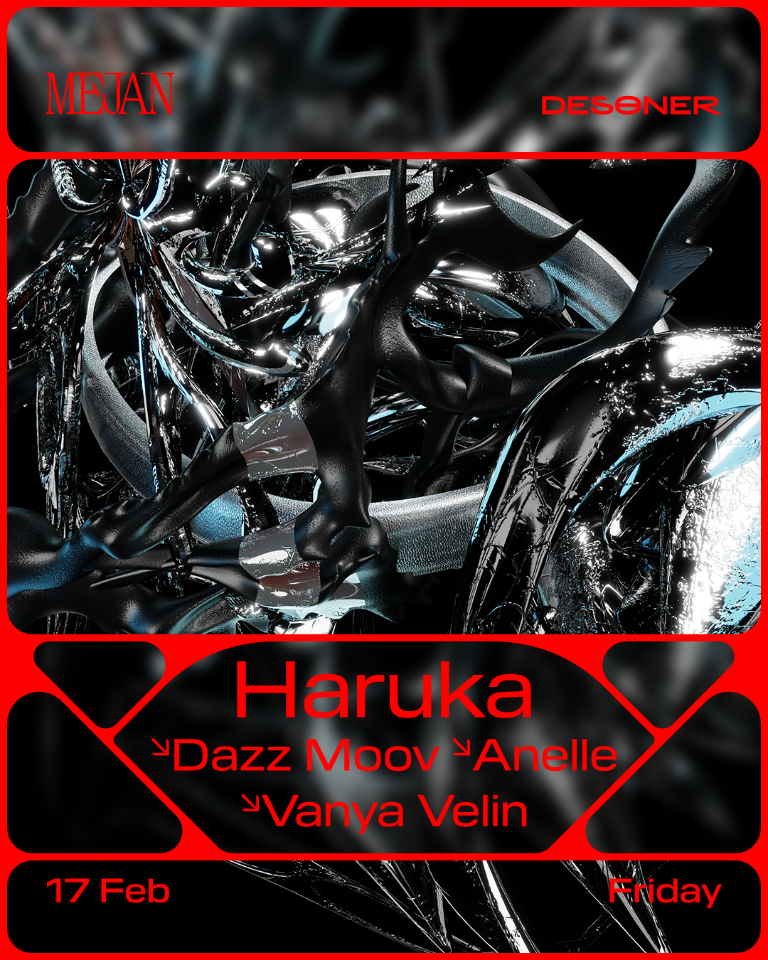 DESONER PRESENTS HARUKA AT MEJAN – FRIDAY FEBRUARY 17TH thumbnail image