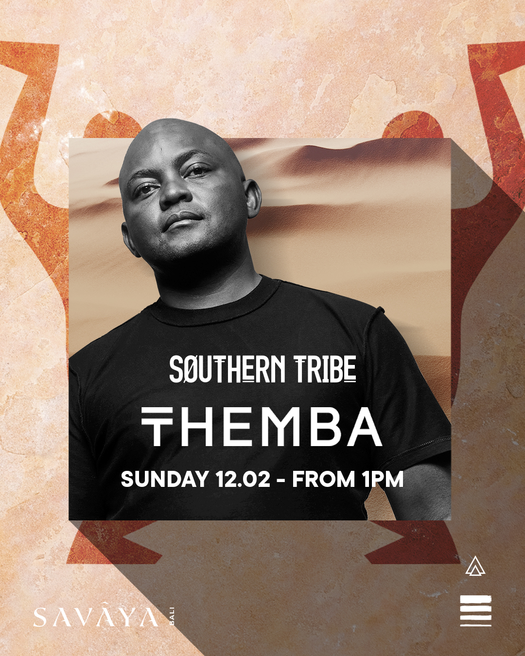 SAVAYA PRESENTS THEMBA – SUNDAY FEBRUARY 12TH thumbnail image