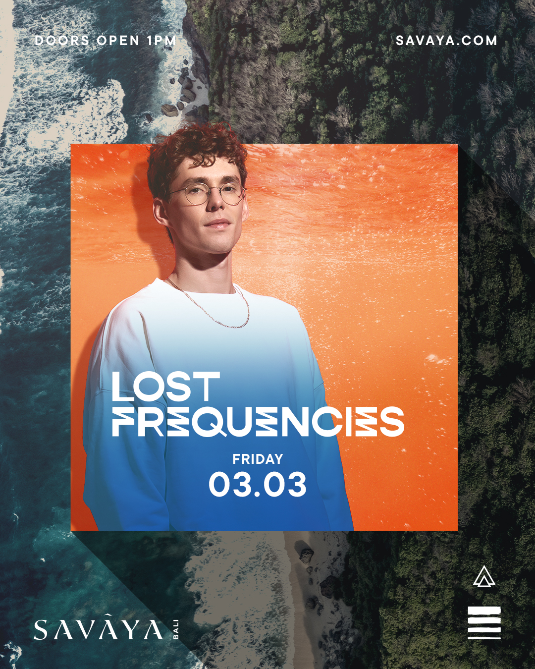 SAVAYA PRESENTS LOST FREQUENCIES – FRIDAY MARCH 3RD thumbnail image