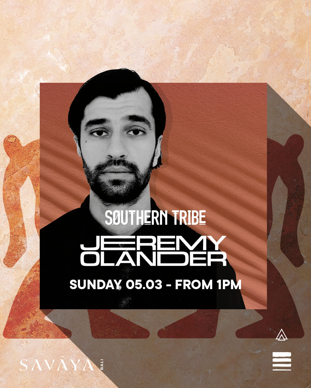 SAVAYA PRESENTS  JEREMY OLANDER – SUNDAY MARCH 5TH  thumbnail image