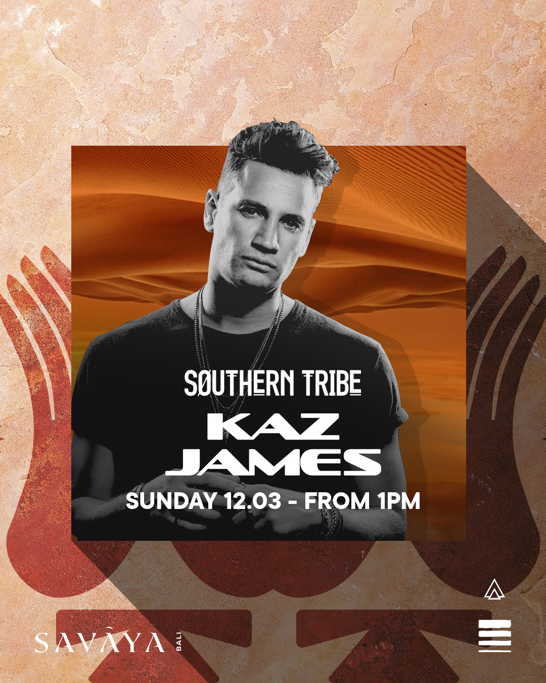 SAVAYA PRESENTS KAZ JAMES – SUNDAY MARCH 12TH thumbnail image