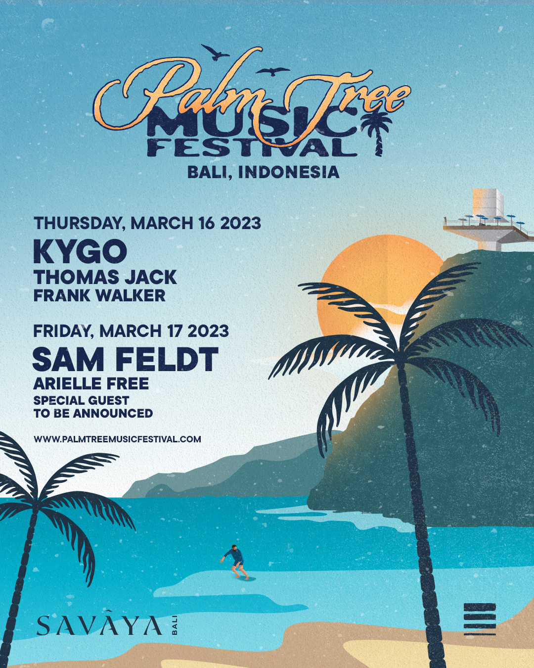 SAVAYA PRESENTS PALM TREE MUSIC FESTIVAL – THURSDAY & FRIDAY MARCH 16 & 17 thumbnail image