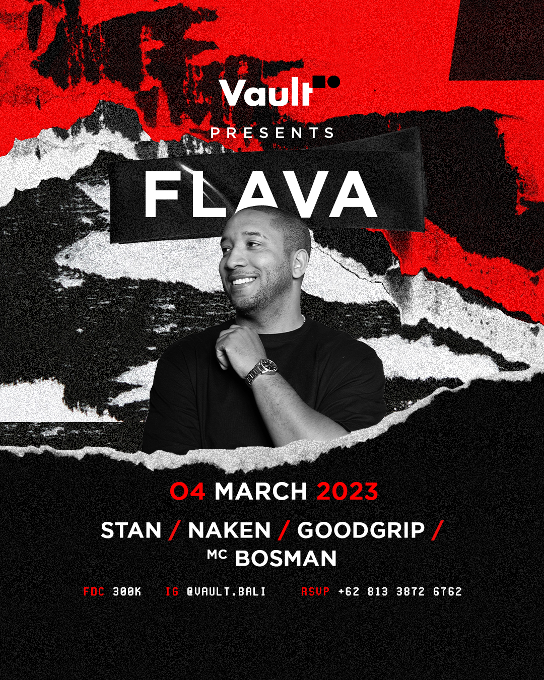 VAULT PRESENTS FLAVA – SATURDAY MARCH 4TH thumbnail image