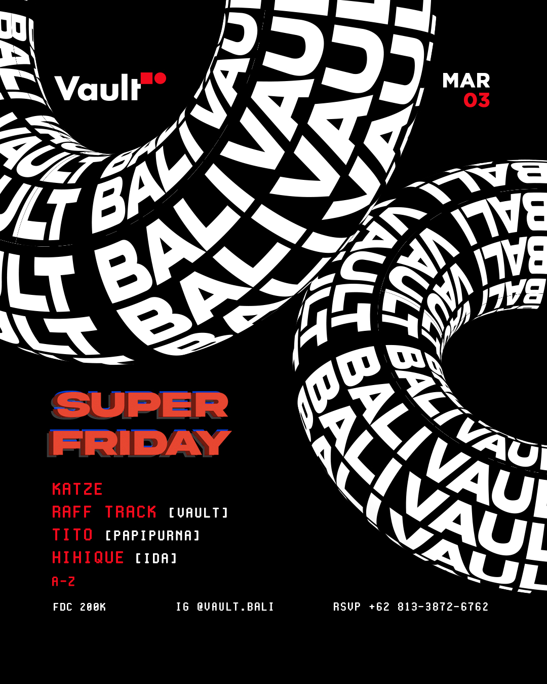 SUPER FRIDAYS AT VAULT – MARCH 3RD thumbnail image