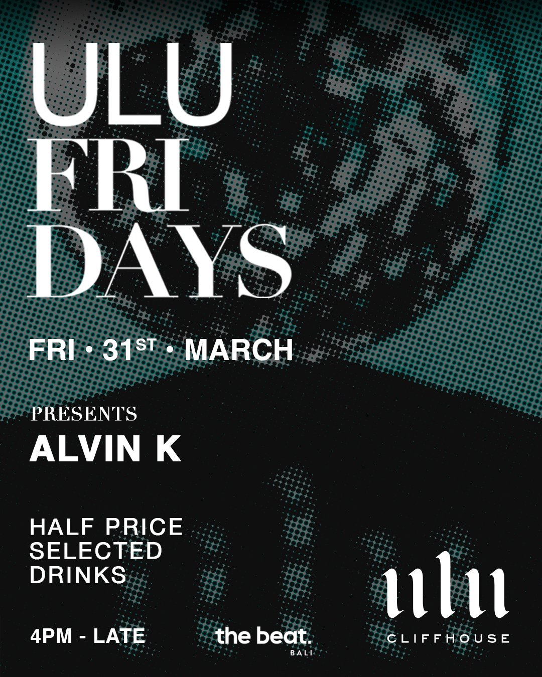 ULU FRIDAYS AT ULU CLIFFHOUSE – FRIDAY MARCH 31ST thumbnail image