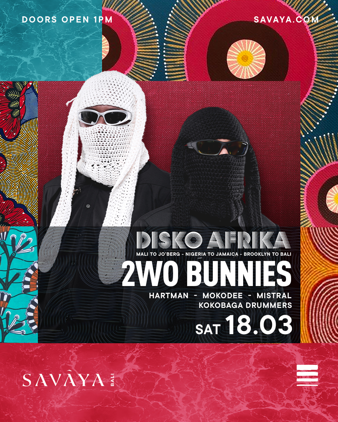 DISKO AFRIKA TAKE OVER SAVAYA – SATURDAY MARCH 18TH thumbnail image