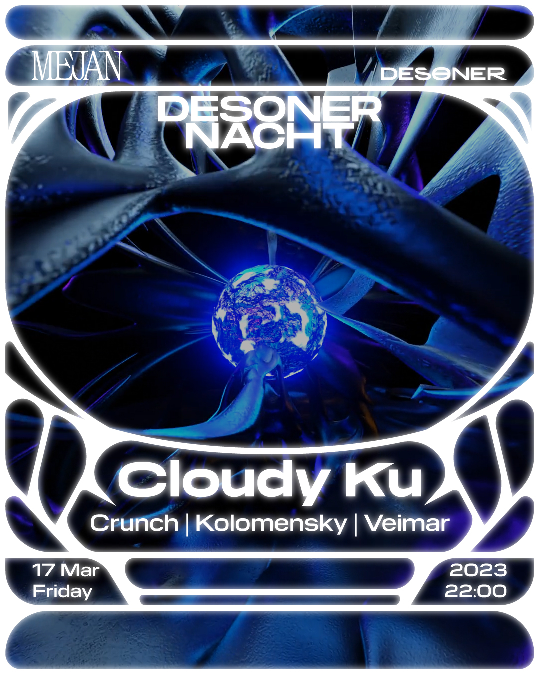 MEJAN PRESENTS DESONER – FRIDAY MARCH 17TH thumbnail image