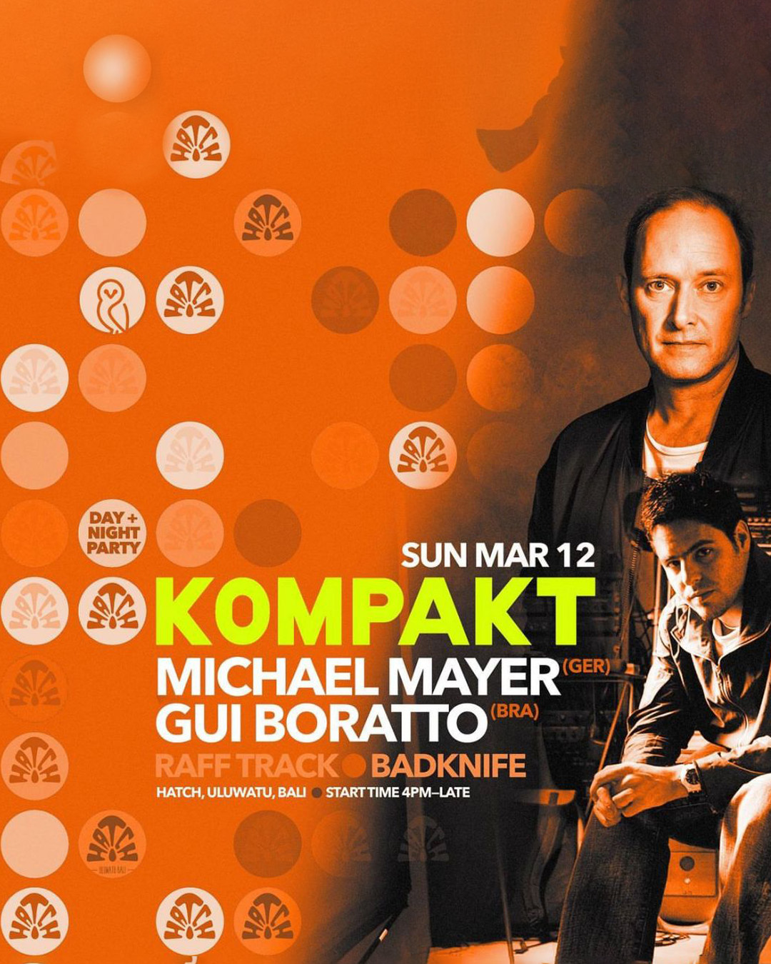 HATCH PRESENTS KOMPAKT – SUNDAY MARCH 12TH thumbnail image