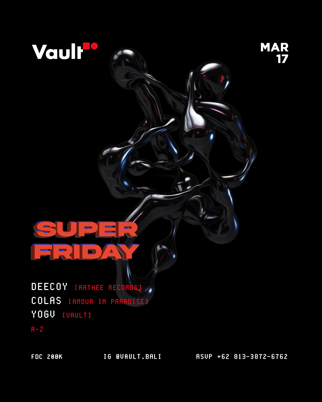 SUPER FRIDAYS AT VAULT – MARCH 17TH thumbnail image