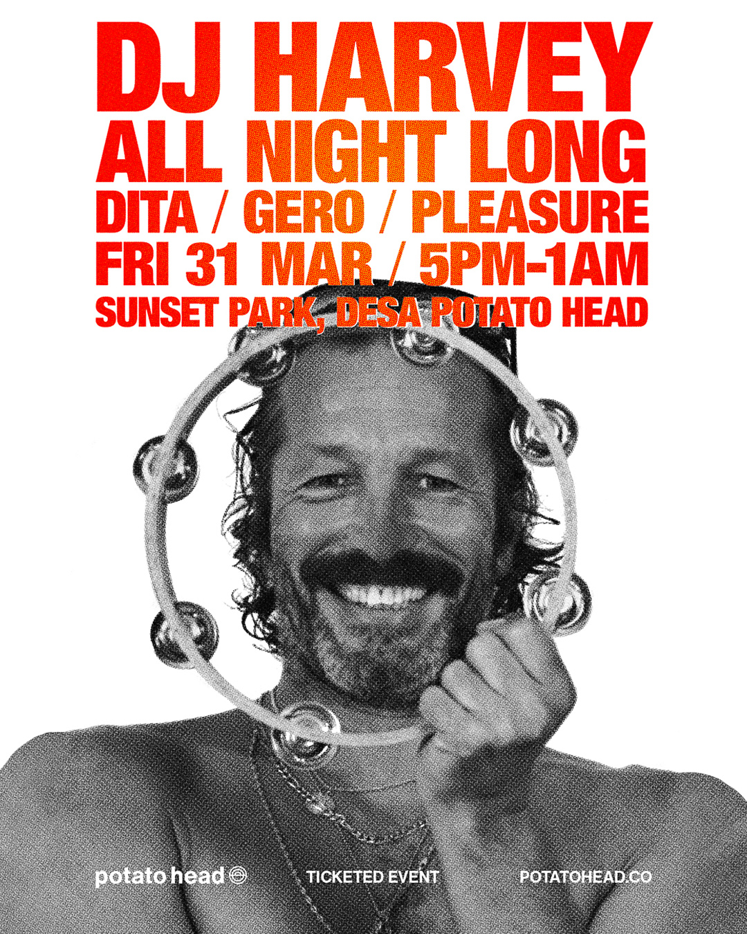 POTATO HEAD PRESENT DJ HARVEY – FRIDAY MARCH 31ST thumbnail image