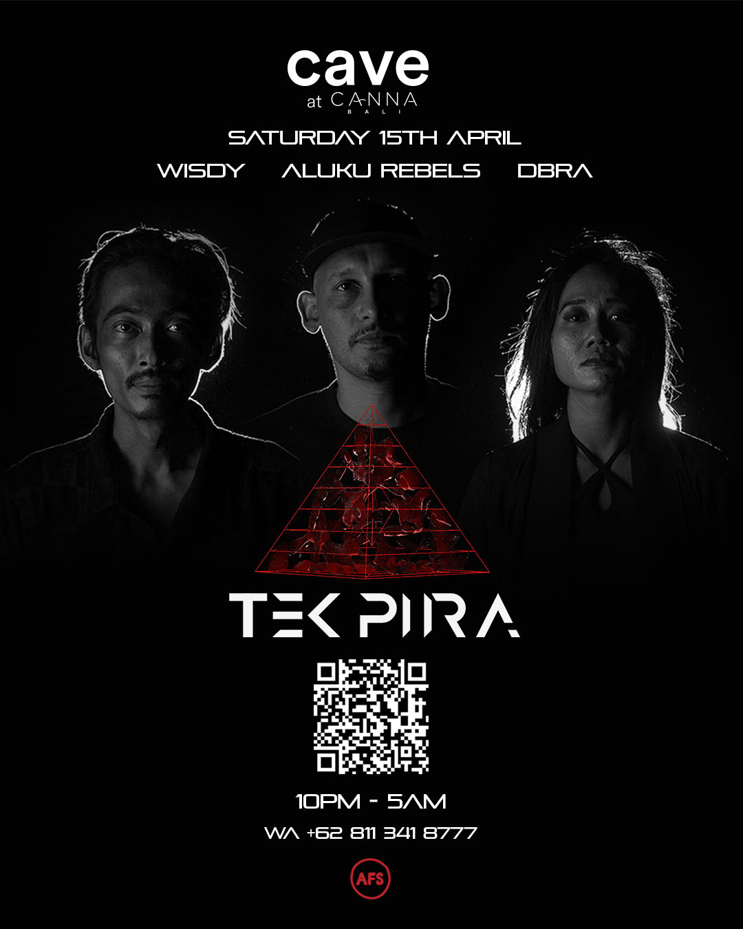 THE CAVE AT CANNA PRESENT TEK PIRA – SATURDAY APRIL 15TH thumbnail image