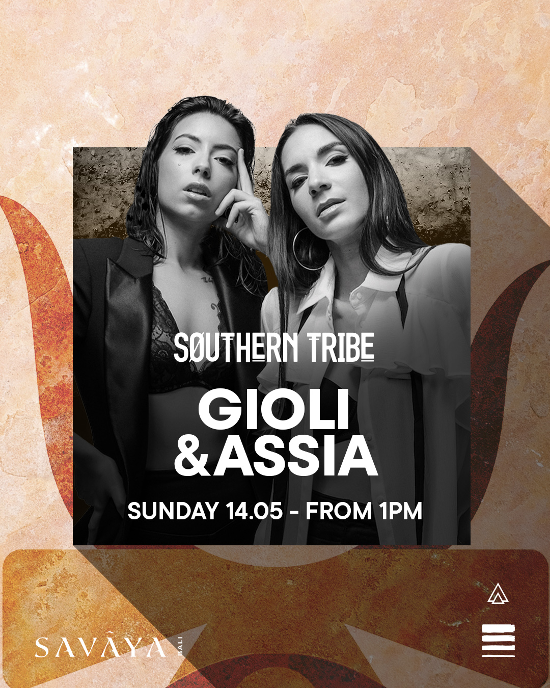 SAVAYA PRESENTS GIOLI & ASSIA – SUNDAY MAY 14TH thumbnail image