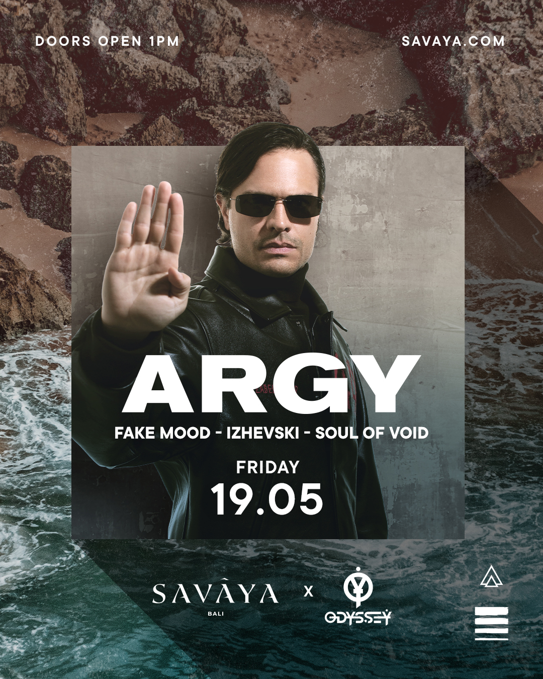 SAVAYA PRESENTS ARGY – FRIDAY MAY 19TH thumbnail image