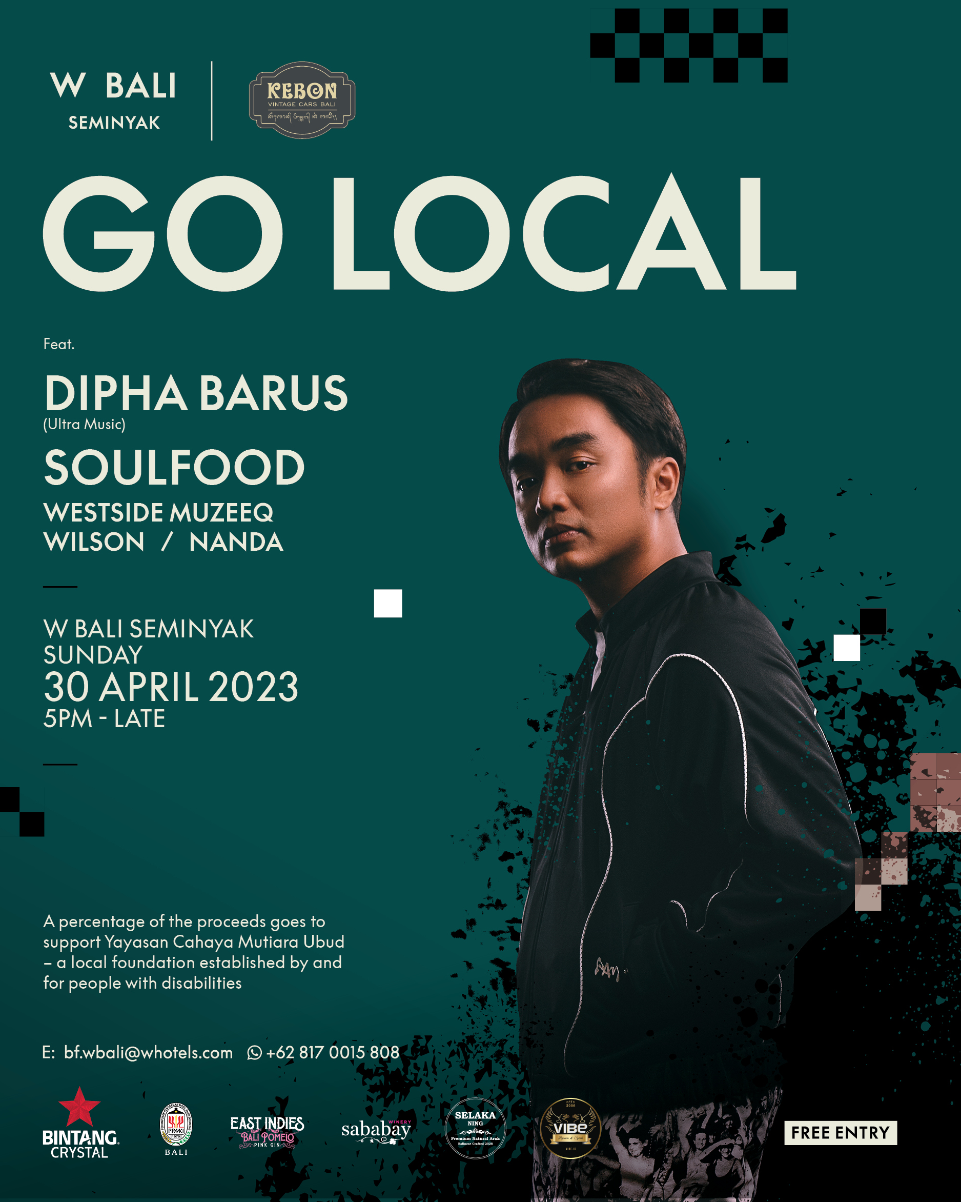 W BALI PRESENTS GO LOCAL – SUNDAY APRIL 30TH thumbnail image