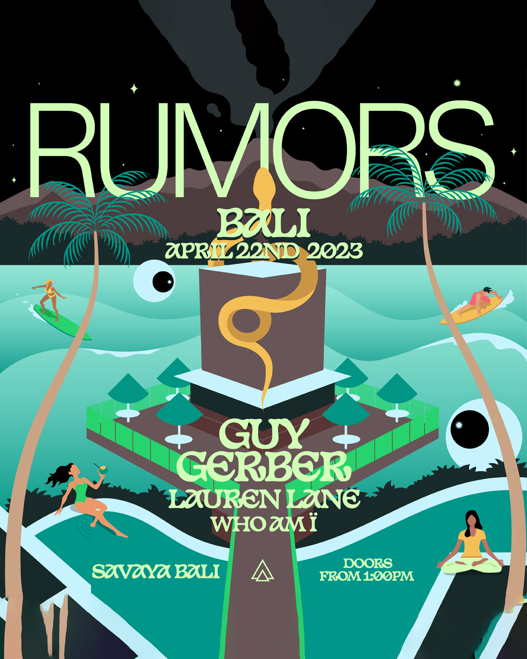 SAVAYA PRESENTS RUMORS FT GUY GERBER – SATURDAY APRIL 22ND thumbnail image