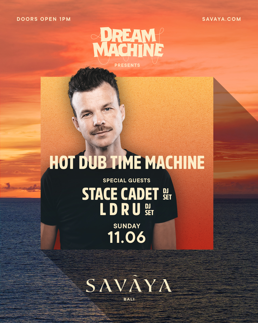 SAVAYA PRESENTS HOT DUB TIME MACHINE – SUNDAY JUNE 11TH thumbnail image