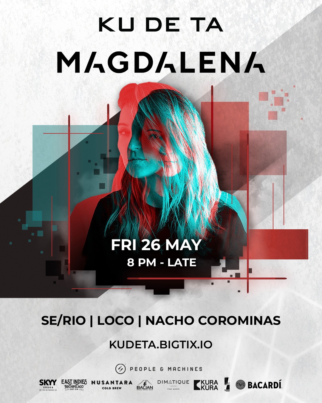 KU DE TA PRESENTS MAGDALENA – FRIDAY MAY 26TH thumbnail image