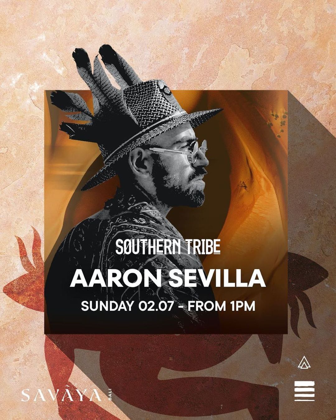 SAVAYA PRESENTS AARON SEVILLA – SUNDAY JULY 2ND thumbnail image